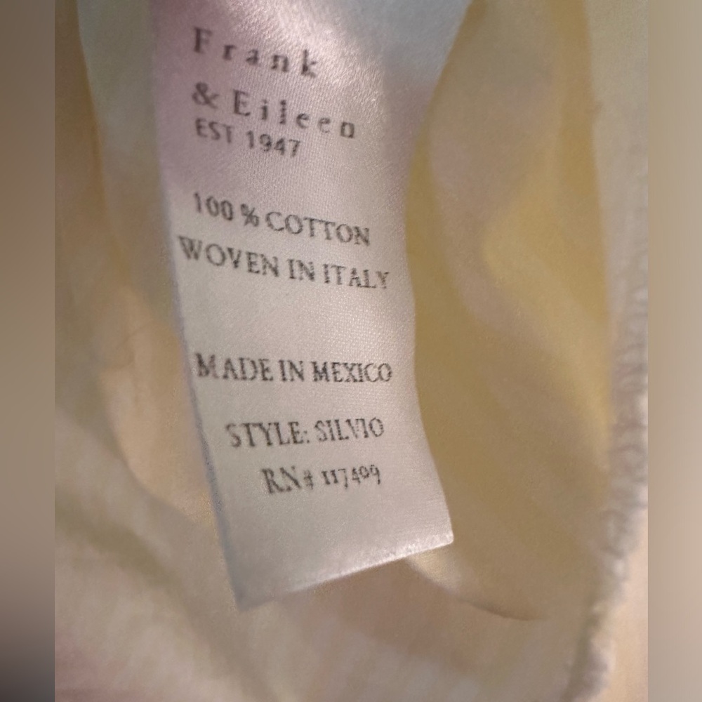 Frank & Eileen Yellow Striped Button-Down Shirt - Picture 6 of 6